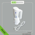 Foldable&Wall-mounted Hair Dryer with Flame-proof Temperature